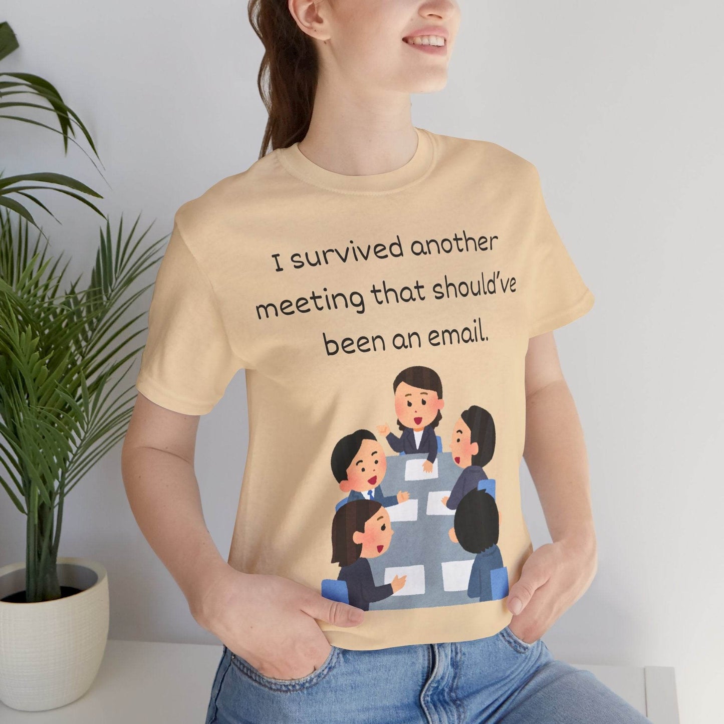Funny Meeting Survivor Tee - TRP Custom Co.