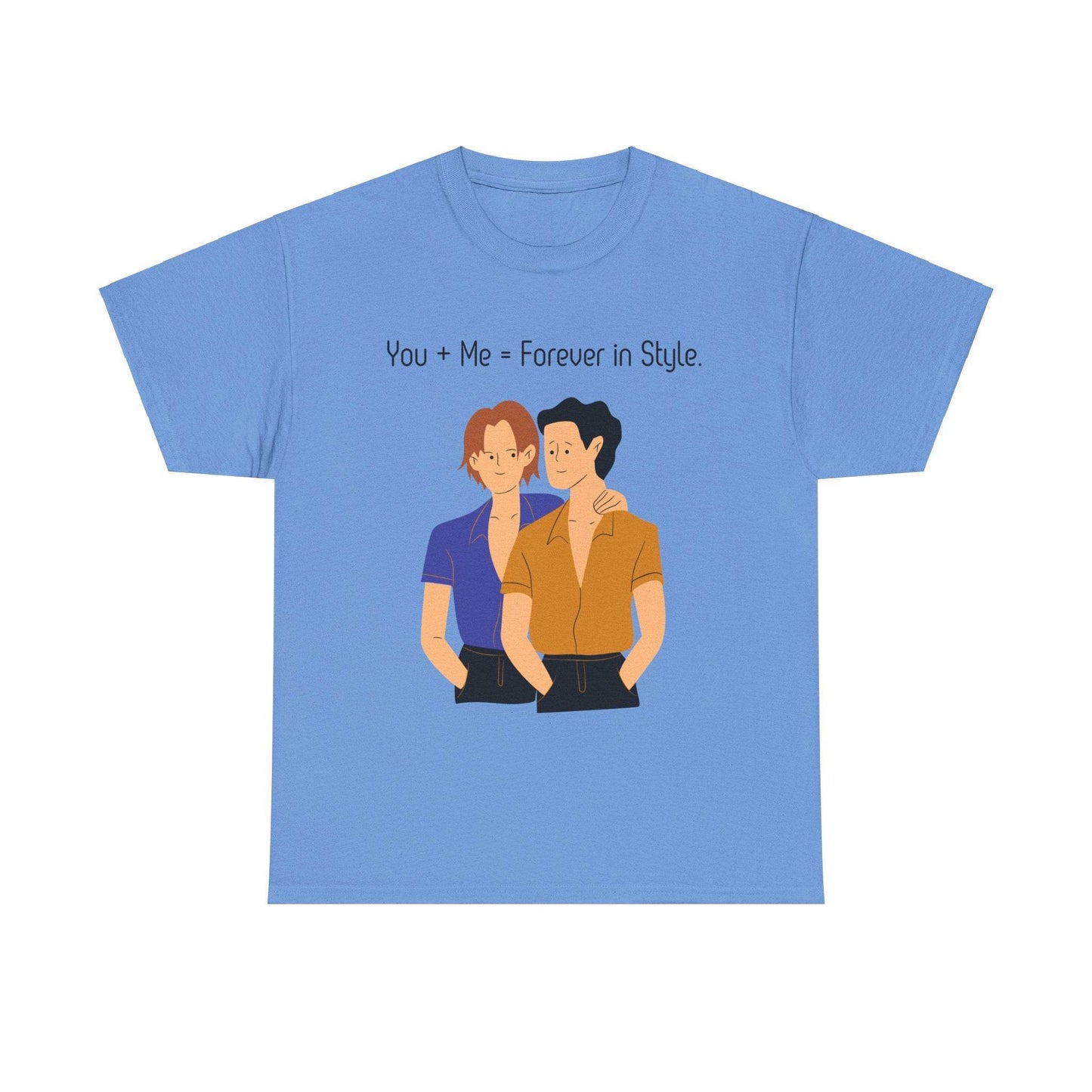 Love is Love Unisex Tee, Gay Couple Shirt, LGBTQ Pride, Same-Sex Relationship Top, Gift for Him, Hug Design T-Shirt - TRP Custom Co.