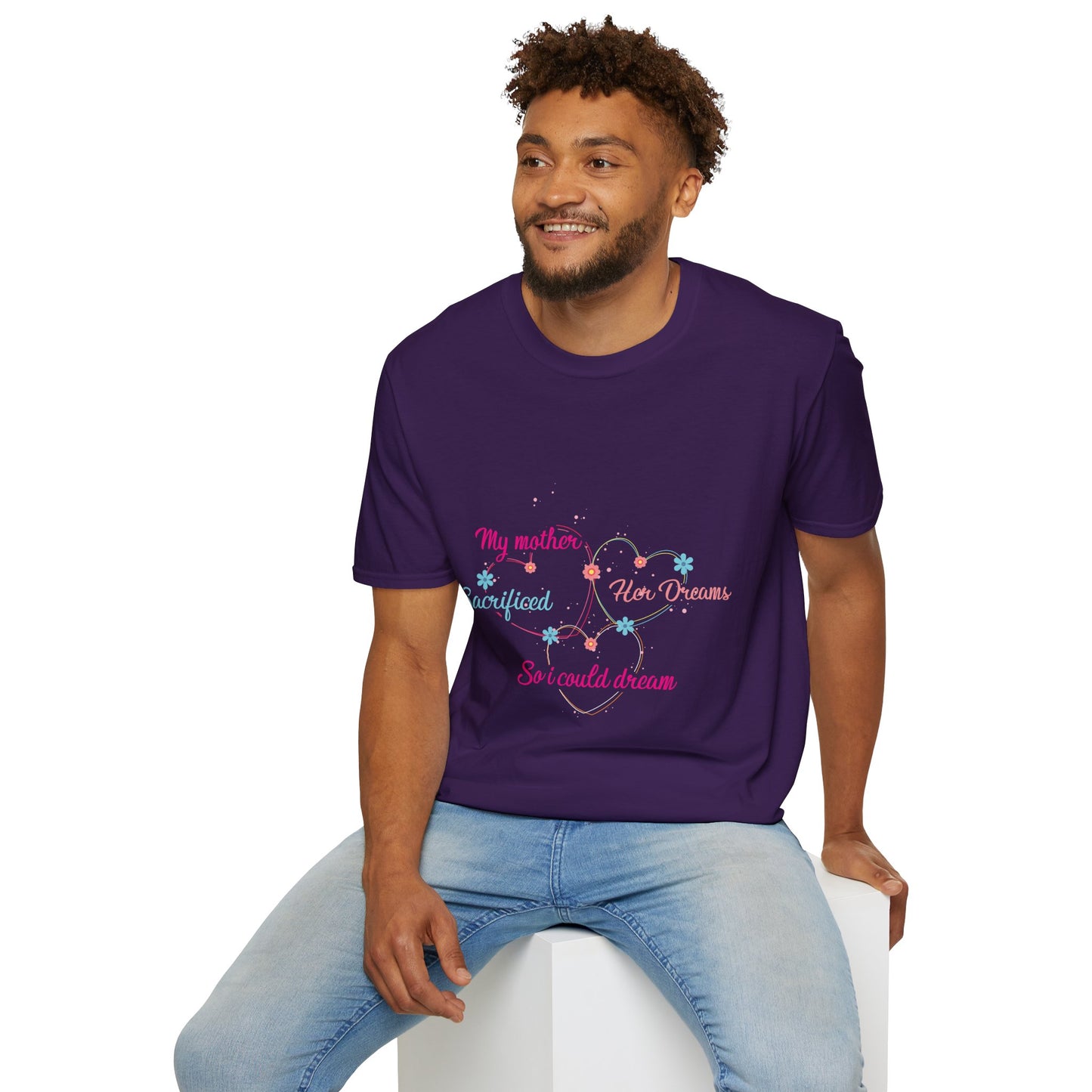 Heartfelt Sacrifice Unisex T-Shirt, Inspirational Gift, Mother's Day Tee, Dream Chaser Apparel, Comfortable Everyday Wear