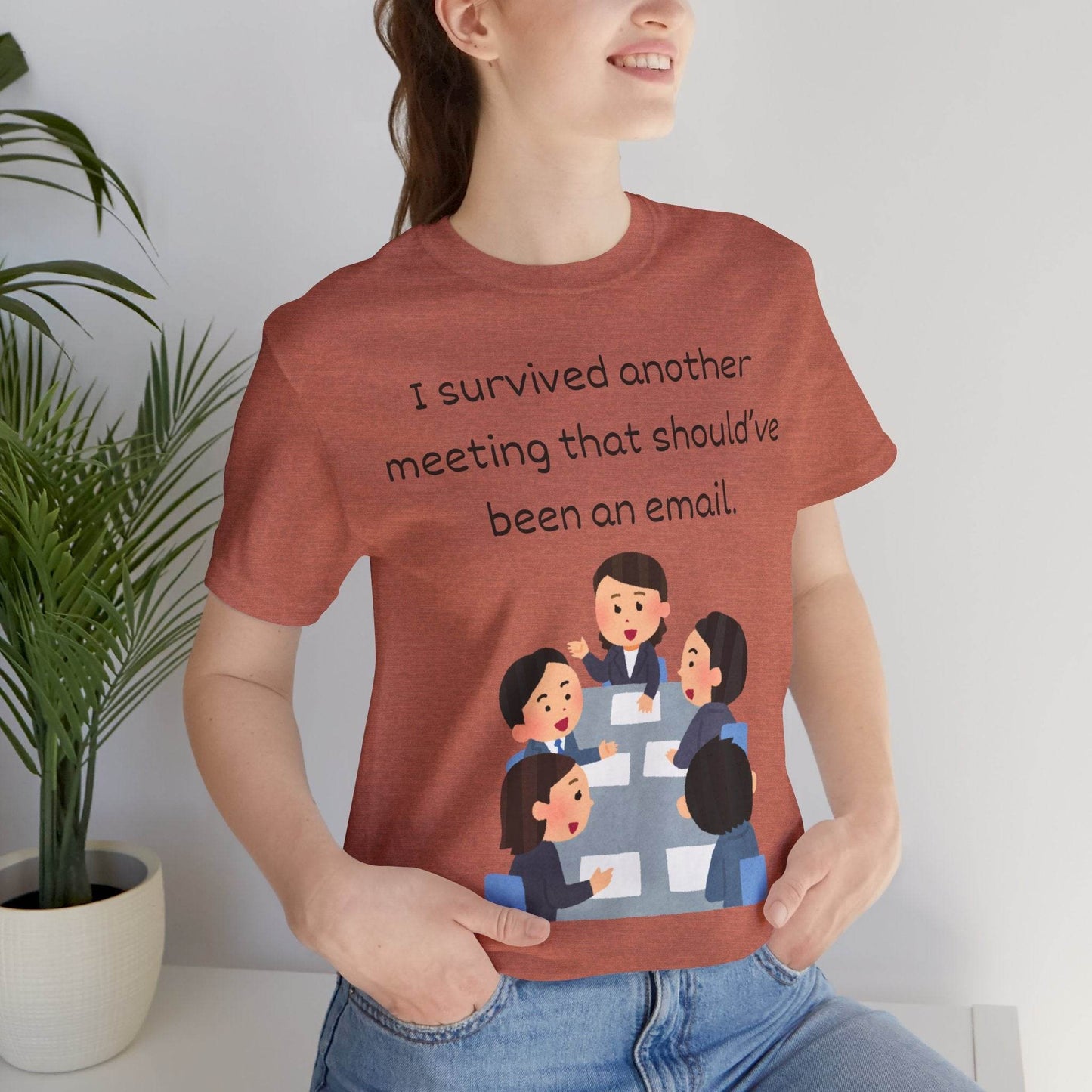 Funny Meeting Survivor Tee - TRP Custom Co.