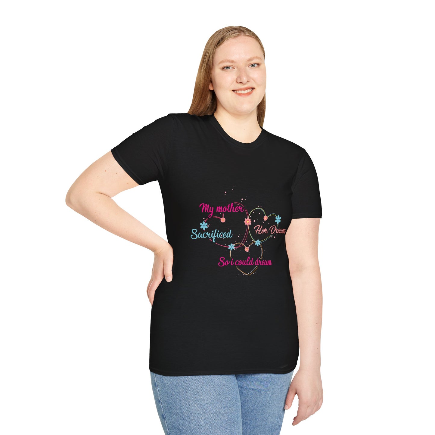 Heartfelt Sacrifice Unisex T-Shirt, Inspirational Gift, Mother's Day Tee, Dream Chaser Apparel, Comfortable Everyday Wear