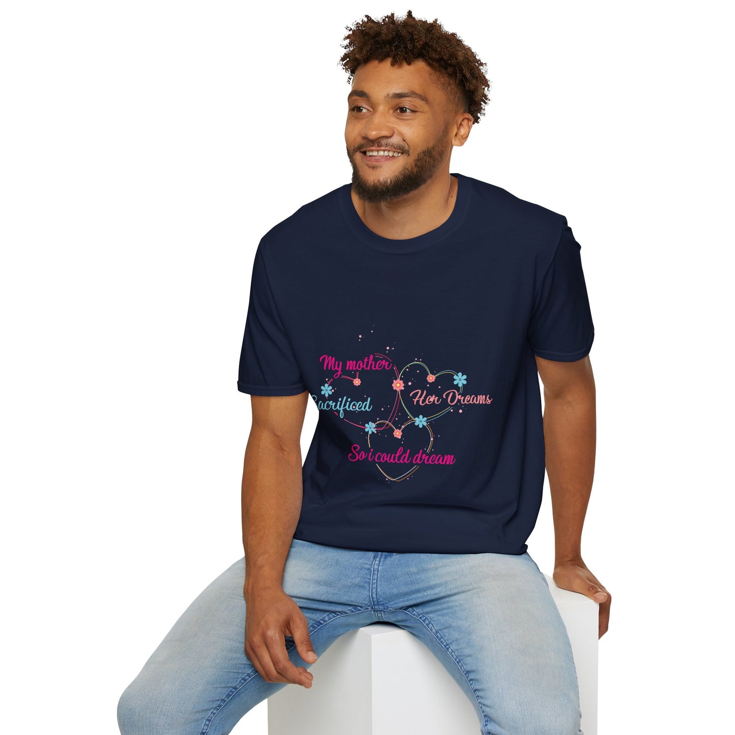 Heartfelt Sacrifice Unisex T-Shirt, Inspirational Gift, Mother's Day Tee, Dream Chaser Apparel, Comfortable Everyday Wear