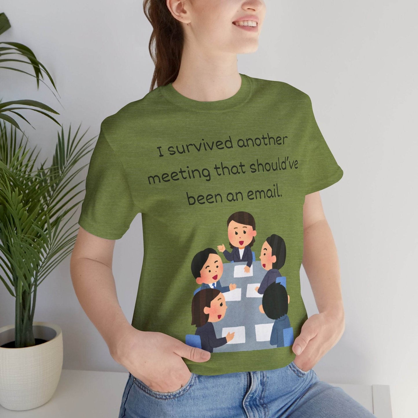 Funny Meeting Survivor Tee - TRP Custom Co.