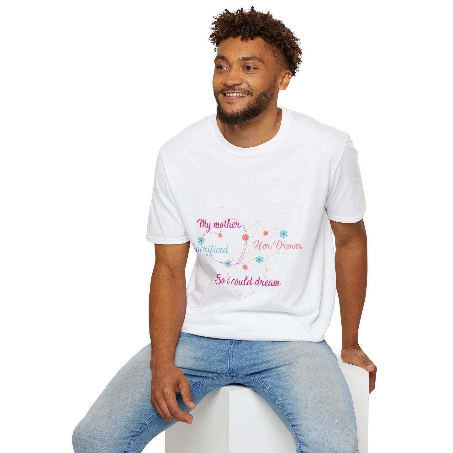 Heartfelt Sacrifice Unisex T-Shirt, Inspirational Gift, Mother's Day Tee, Dream Chaser Apparel, Comfortable Everyday Wear