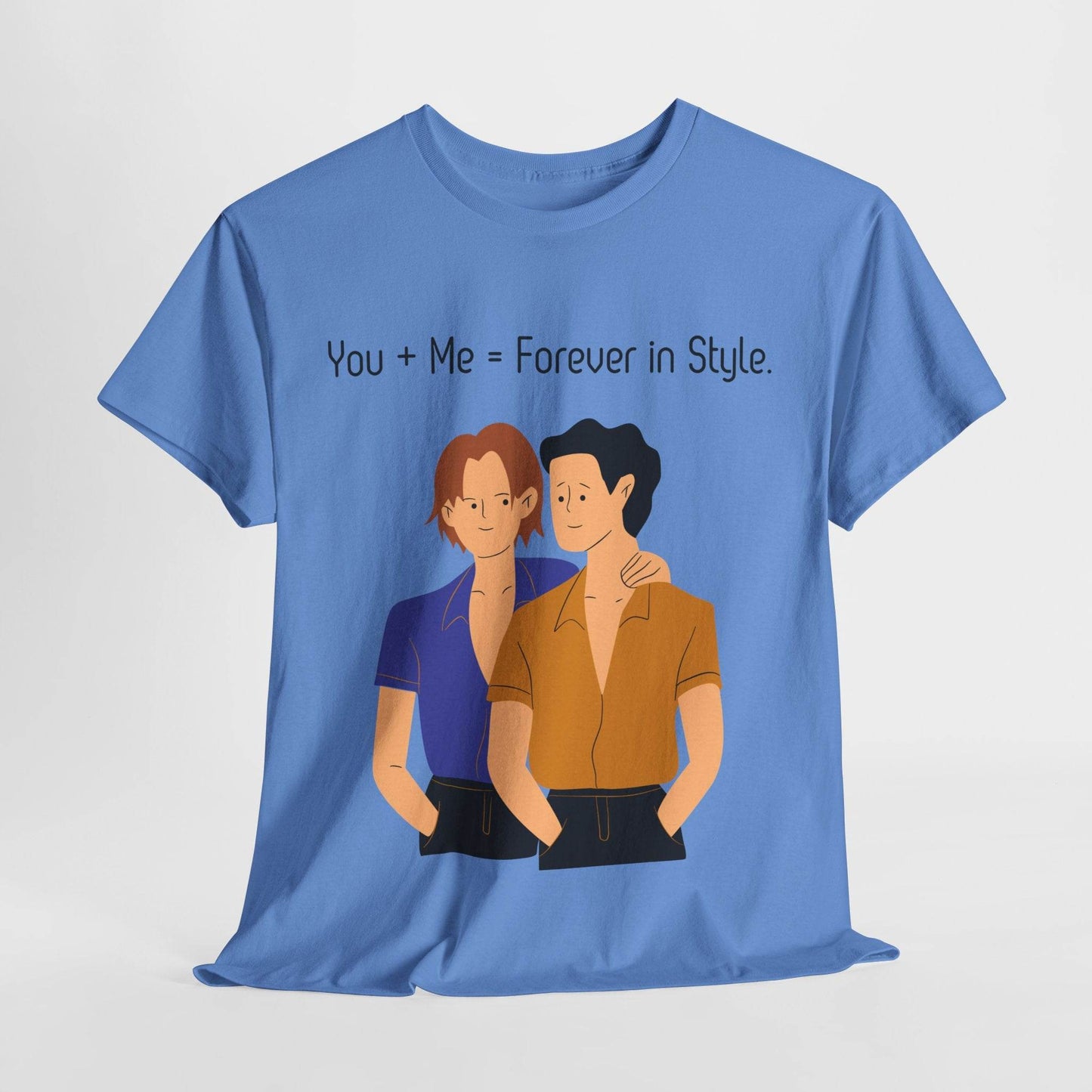 Love is Love Unisex Tee, Gay Couple Shirt, LGBTQ Pride, Same-Sex Relationship Top, Gift for Him, Hug Design T-Shirt - TRP Custom Co.