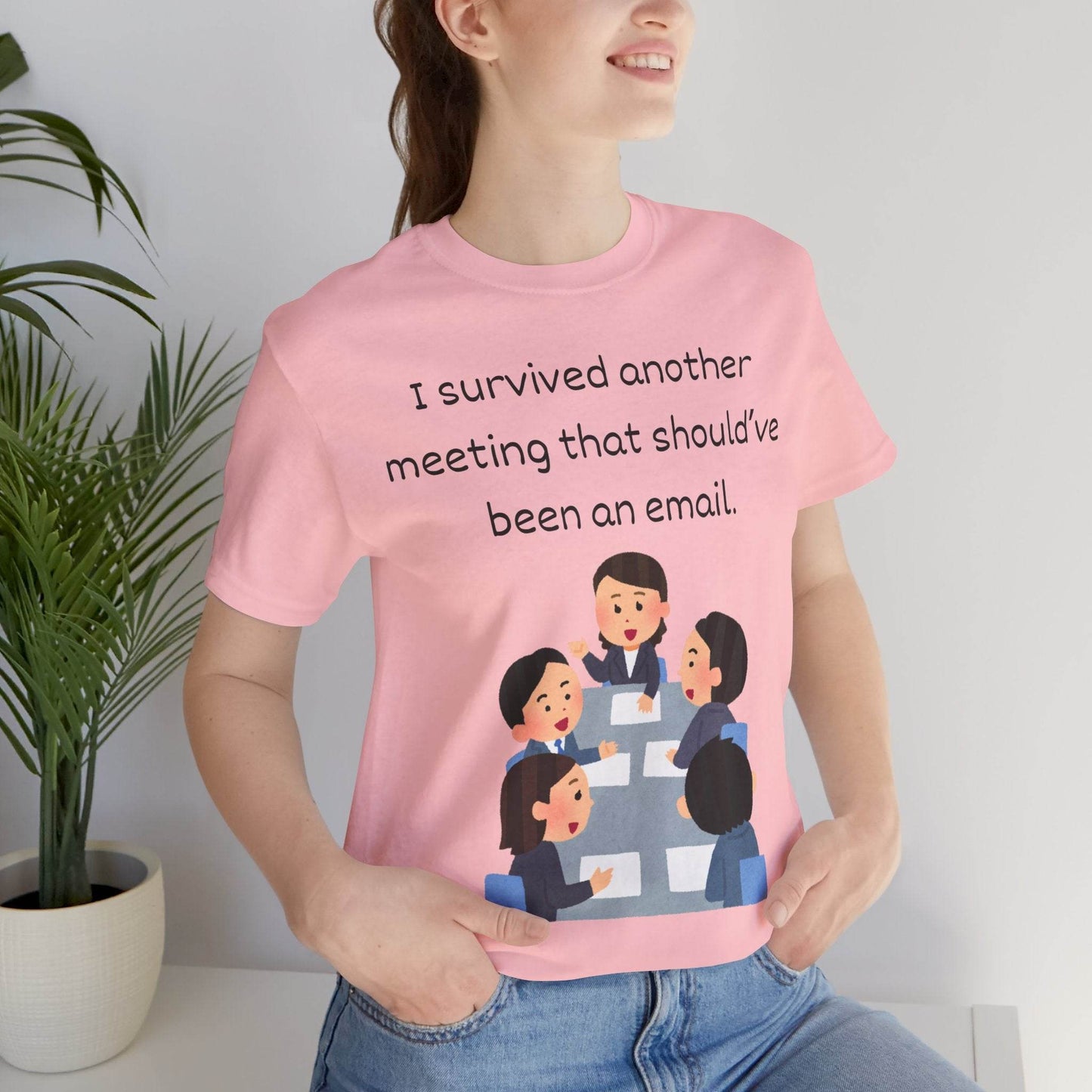 Funny Meeting Survivor Tee - TRP Custom Co.