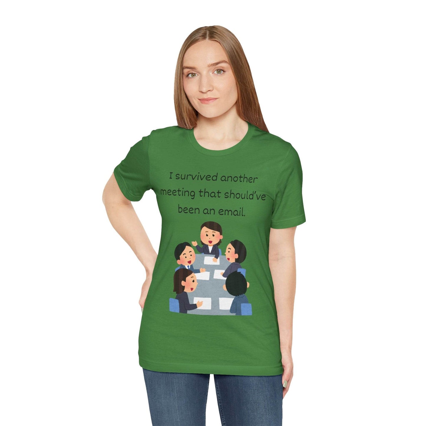 Funny Meeting Survivor Tee - TRP Custom Co.