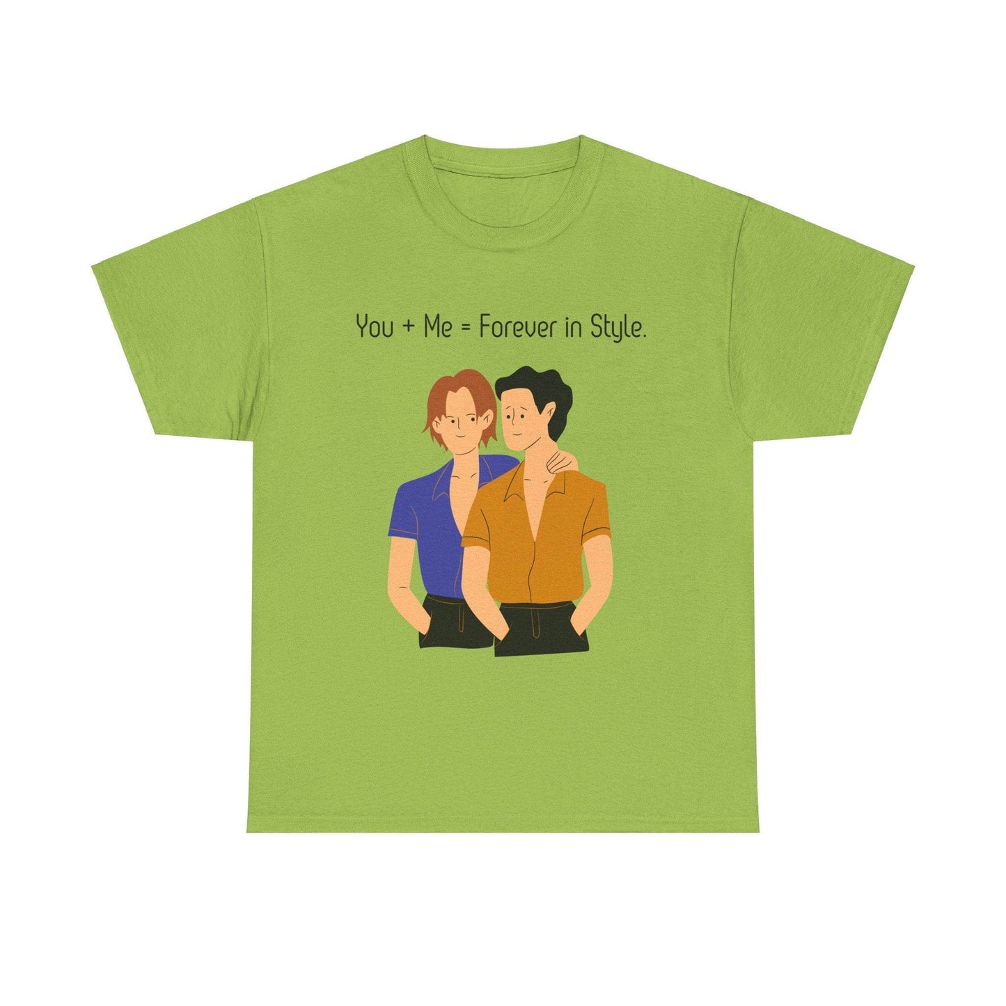 Love is Love Unisex Tee, Gay Couple Shirt, LGBTQ Pride, Same-Sex Relationship Top, Gift for Him, Hug Design T-Shirt - TRP Custom Co.