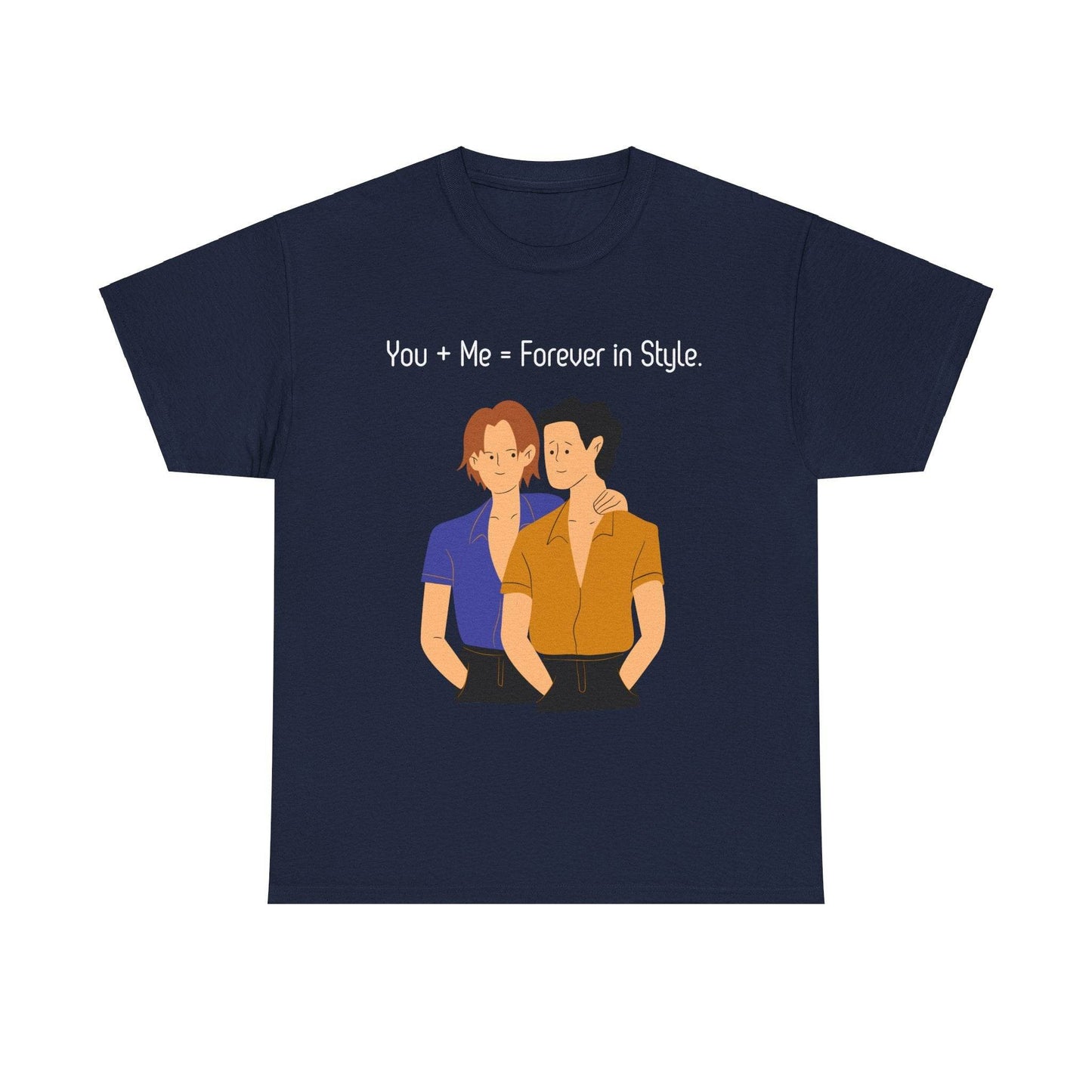 Love is Love Unisex Tee, Gay Couple Shirt, LGBTQ Pride, Same-Sex Relationship Top, Gift for Him, Hug Design T-Shirt - TRP Custom Co.