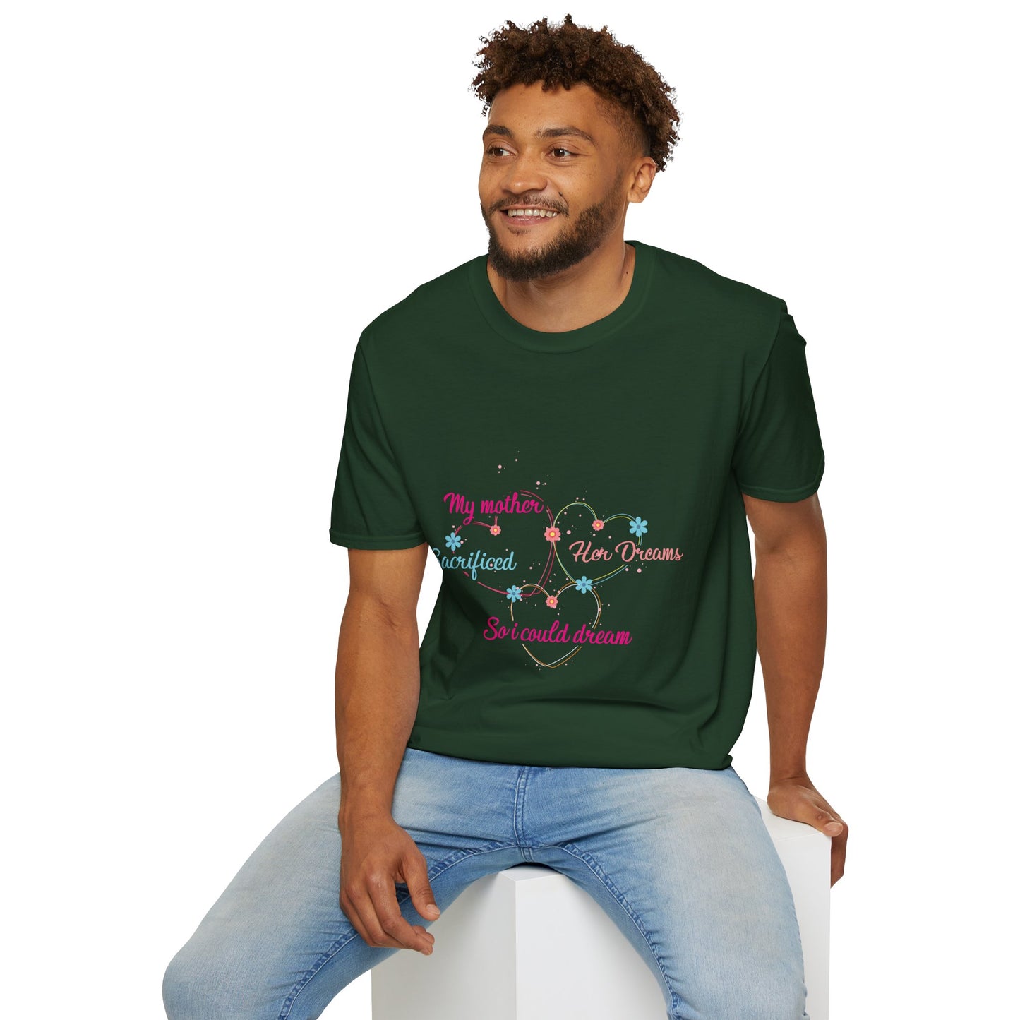 Heartfelt Sacrifice Unisex T-Shirt, Inspirational Gift, Mother's Day Tee, Dream Chaser Apparel, Comfortable Everyday Wear