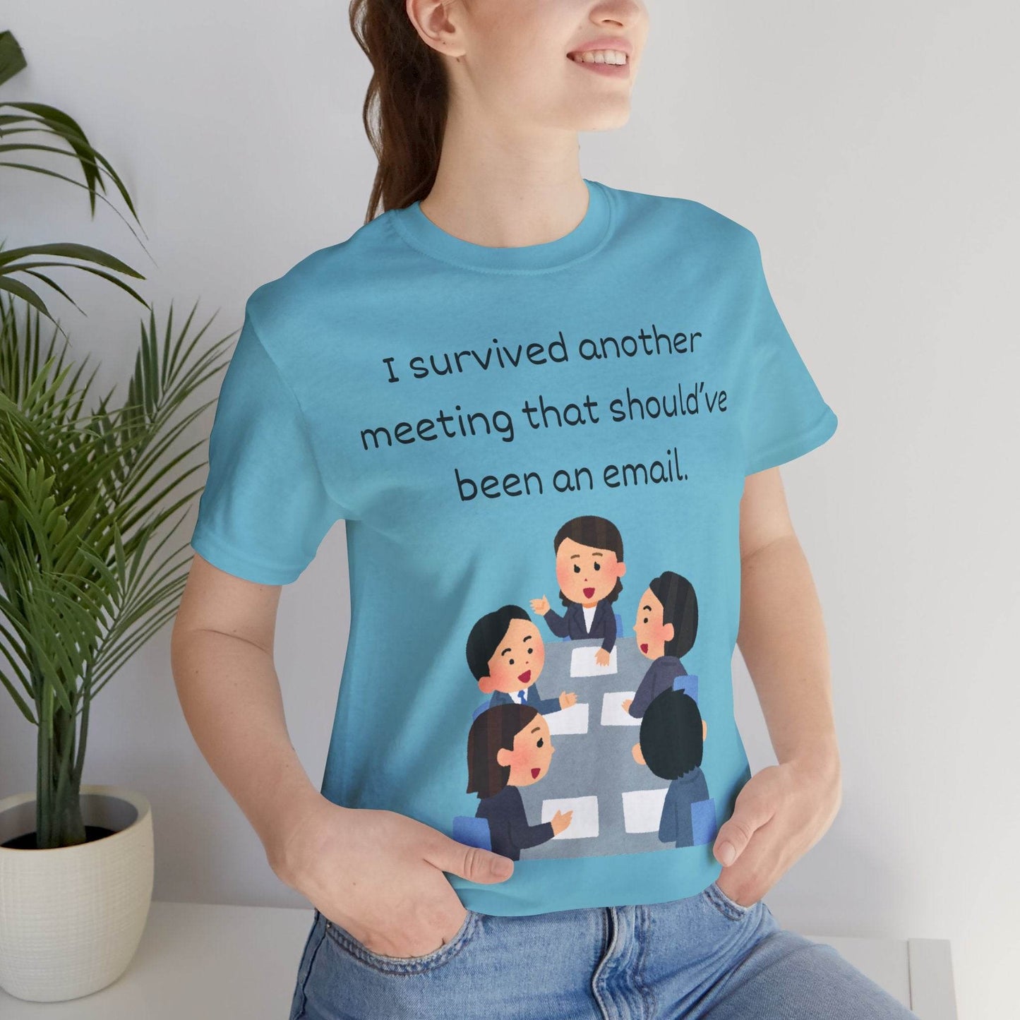 Funny Meeting Survivor Tee - TRP Custom Co.