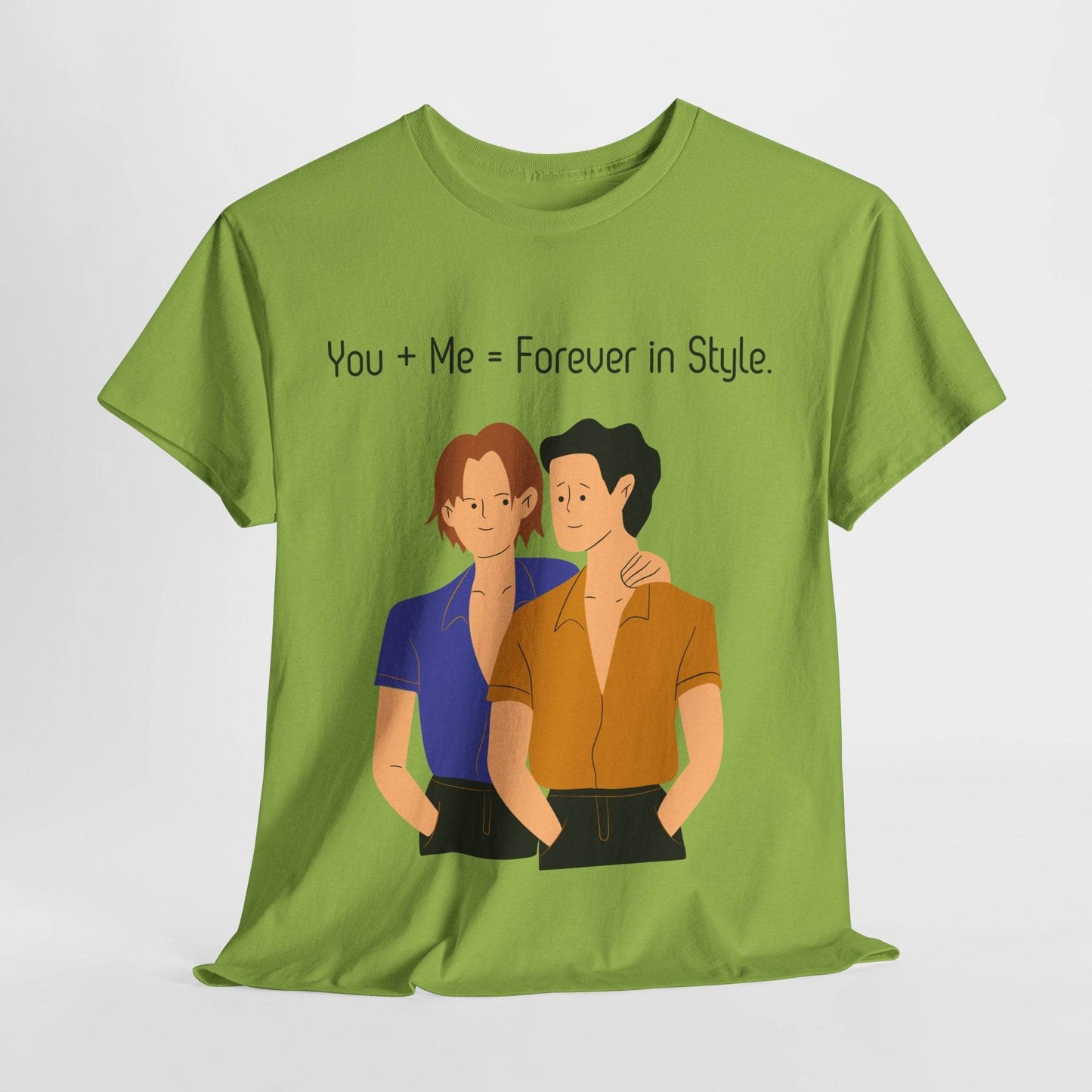 Love is Love Unisex Tee, Gay Couple Shirt, LGBTQ Pride, Same-Sex Relationship Top, Gift for Him, Hug Design T-Shirt - TRP Custom Co.