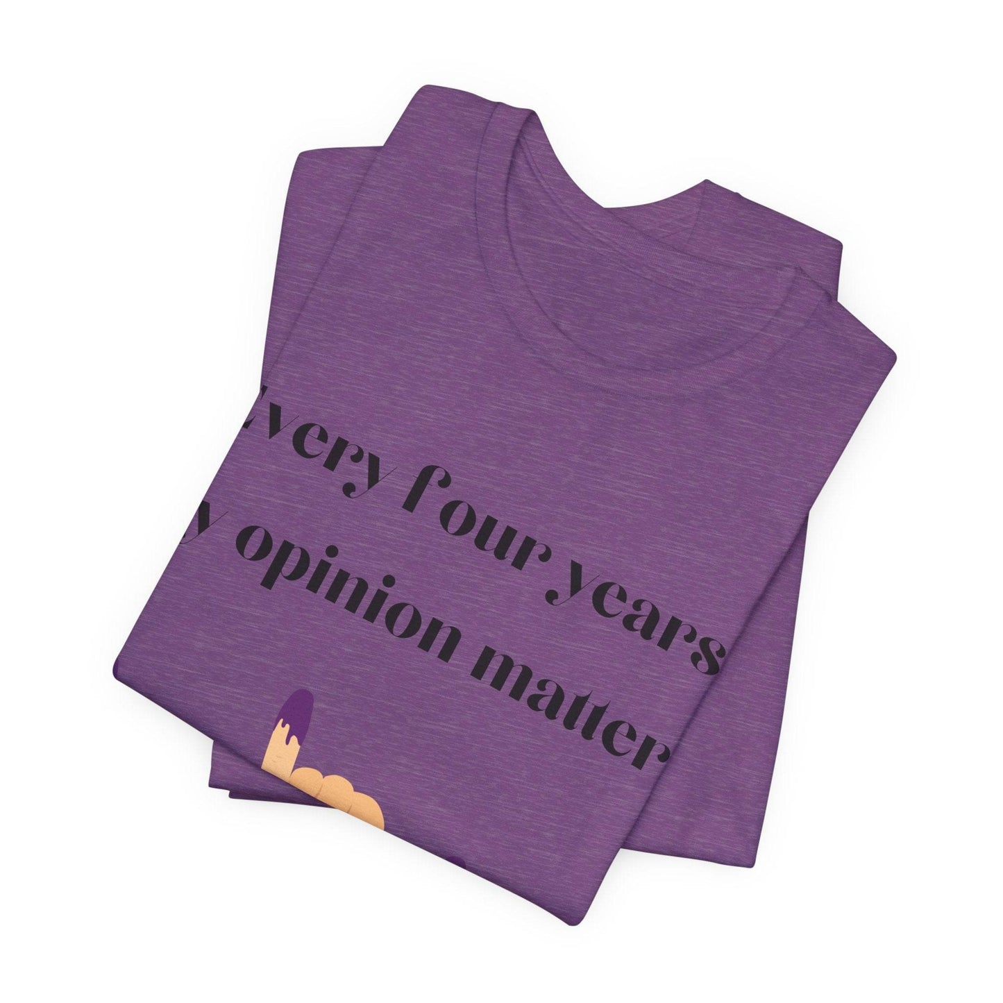 Political Opinion Matters Quote Unisex Tee, Voting Rights Activist Shirt, Political Statement TShirt, Election Day Gift, Political Science - TRP Custom Co.