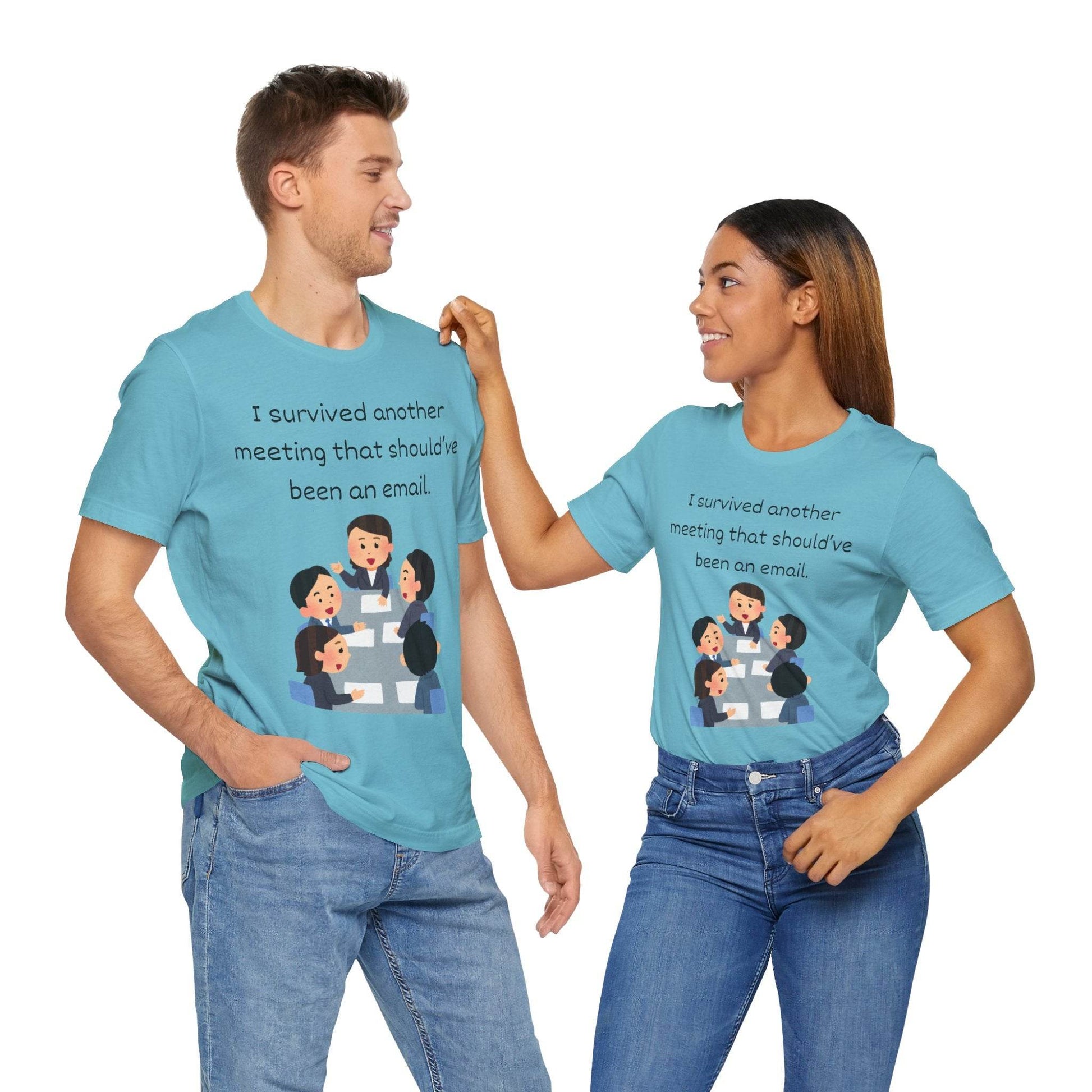 Funny Meeting Survivor Tee - TRP Custom Co.