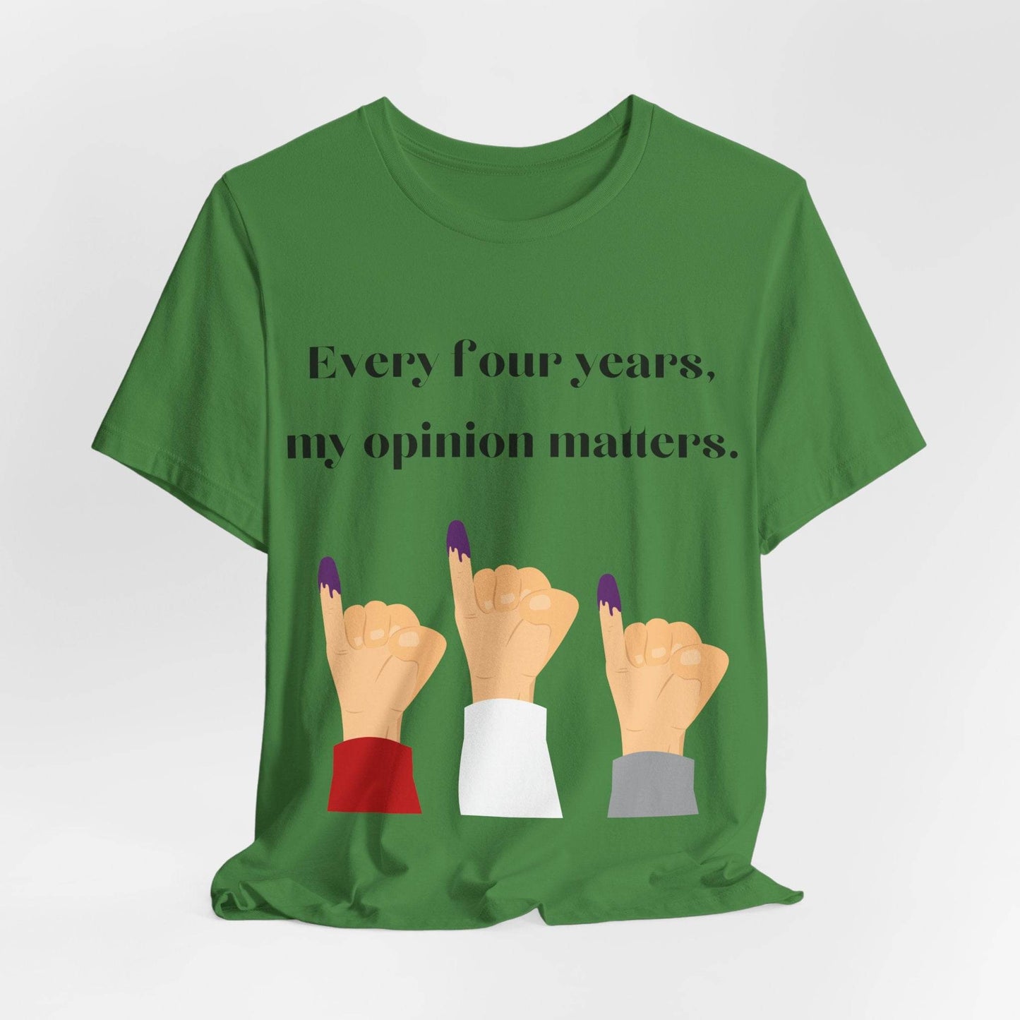 Political Opinion Matters Quote Unisex Tee, Voting Rights Activist Shirt, Political Statement TShirt, Election Day Gift, Political Science - TRP Custom Co.