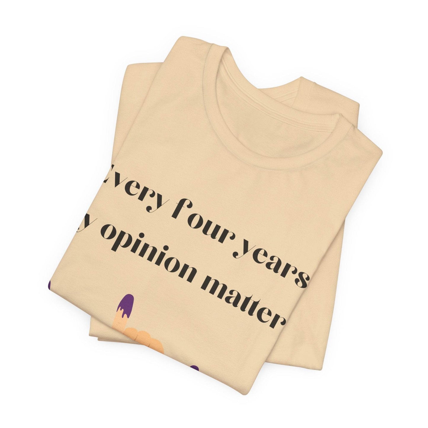 Political Opinion Matters Quote Unisex Tee, Voting Rights Activist Shirt, Political Statement TShirt, Election Day Gift, Political Science - TRP Custom Co.