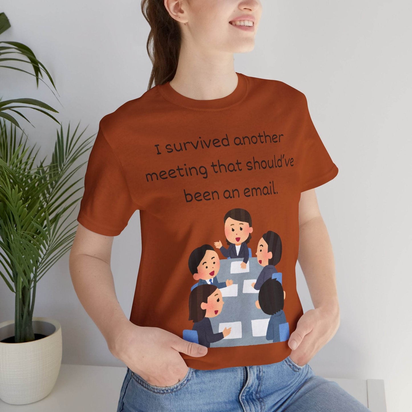 Funny Meeting Survivor Tee - TRP Custom Co.