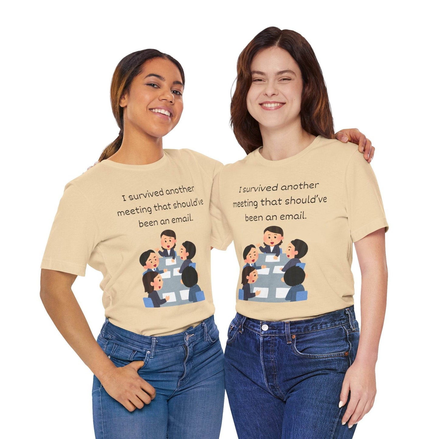 Funny Meeting Survivor Tee - TRP Custom Co.