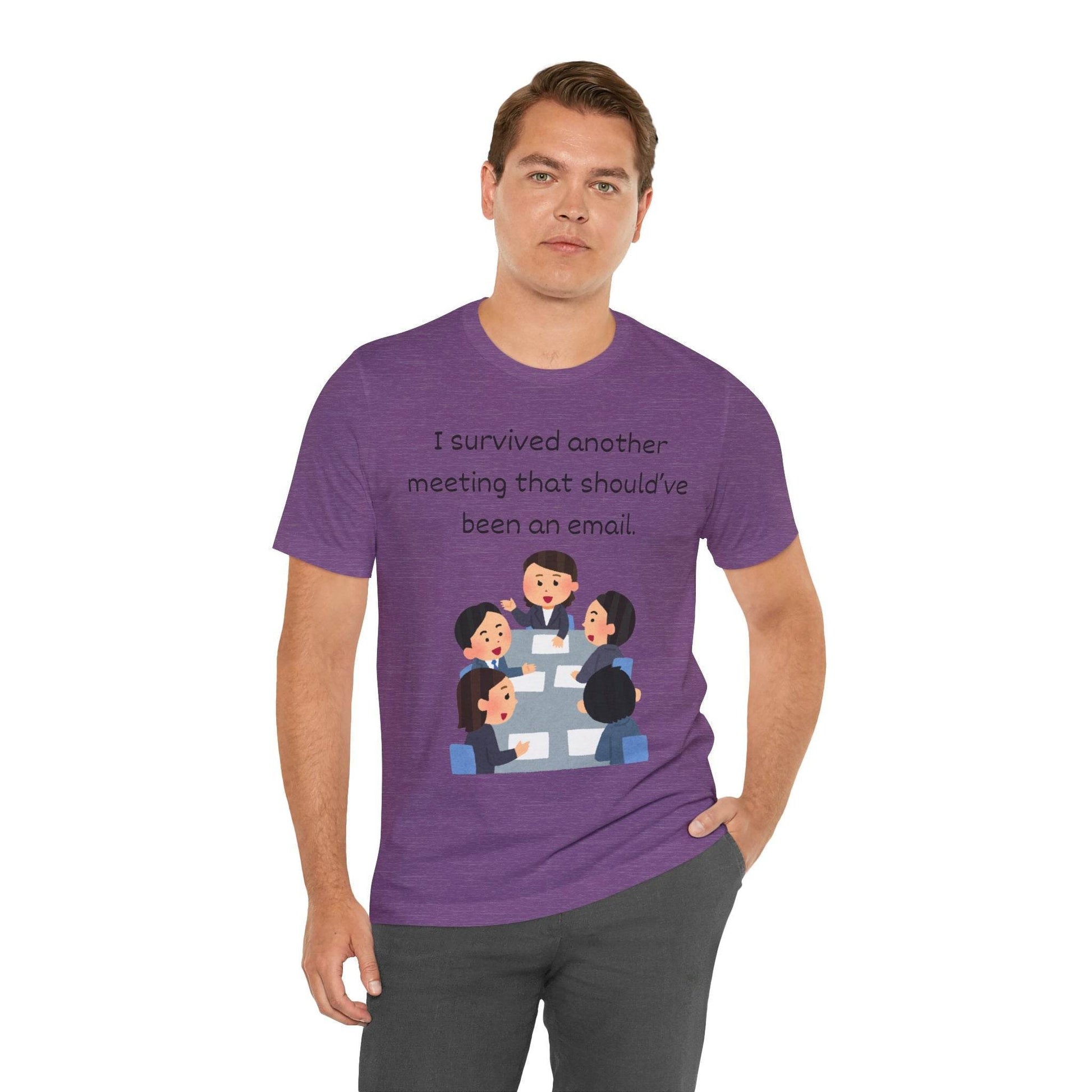 Funny Meeting Survivor Tee - TRP Custom Co.