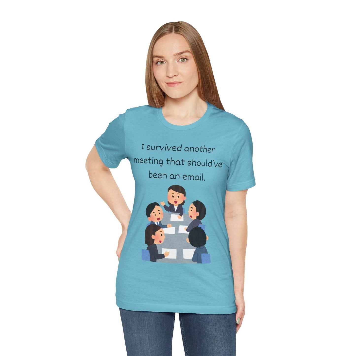 Funny Meeting Survivor Tee - TRP Custom Co.