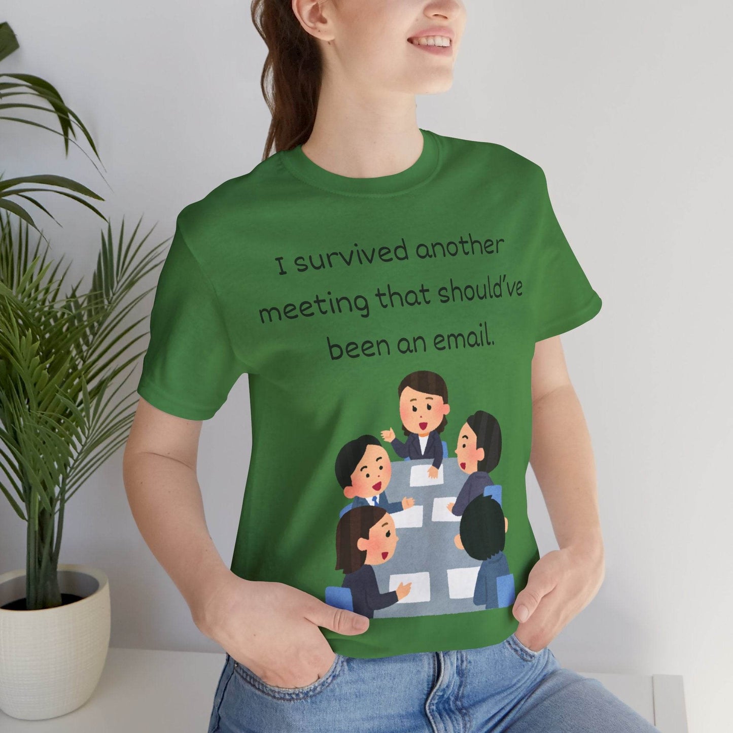 Funny Meeting Survivor Tee - TRP Custom Co.