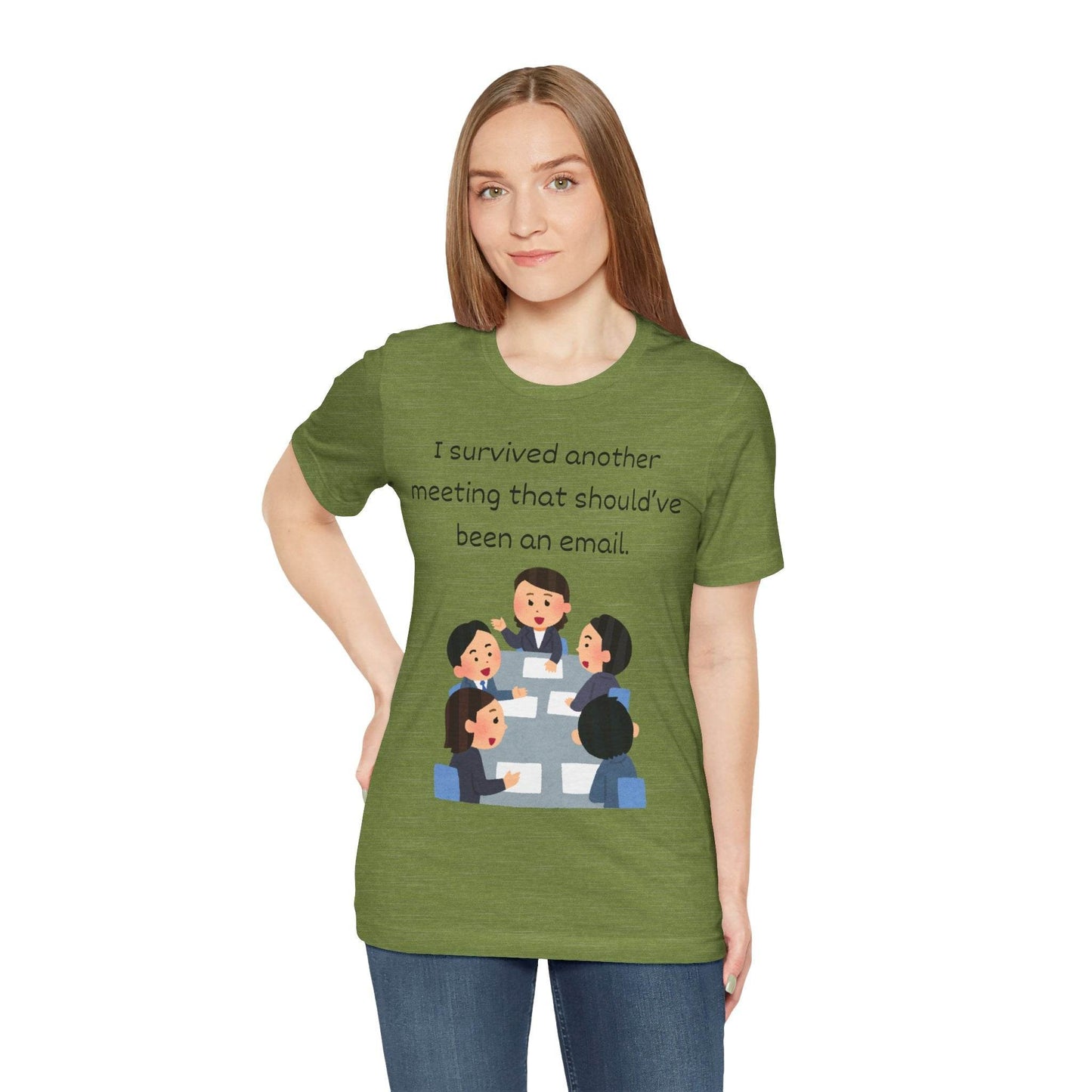 Funny Meeting Survivor Tee - TRP Custom Co.