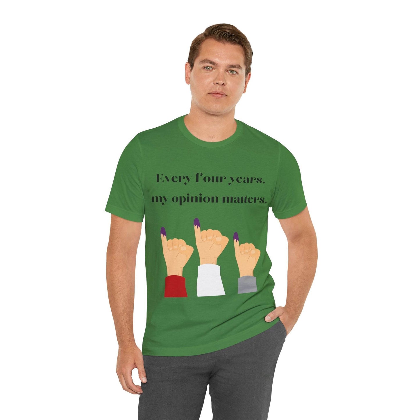 Political Opinion Matters Quote Unisex Tee, Voting Rights Activist Shirt, Political Statement TShirt, Election Day Gift, Political Science - TRP Custom Co.