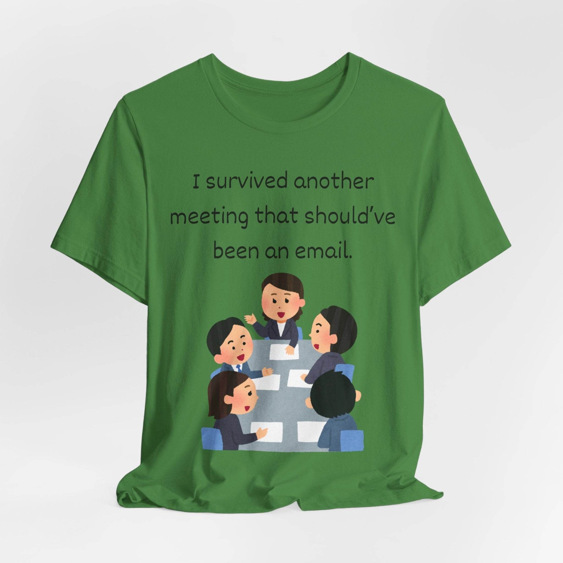 Funny Meeting Survivor Tee - TRP Custom Co.
