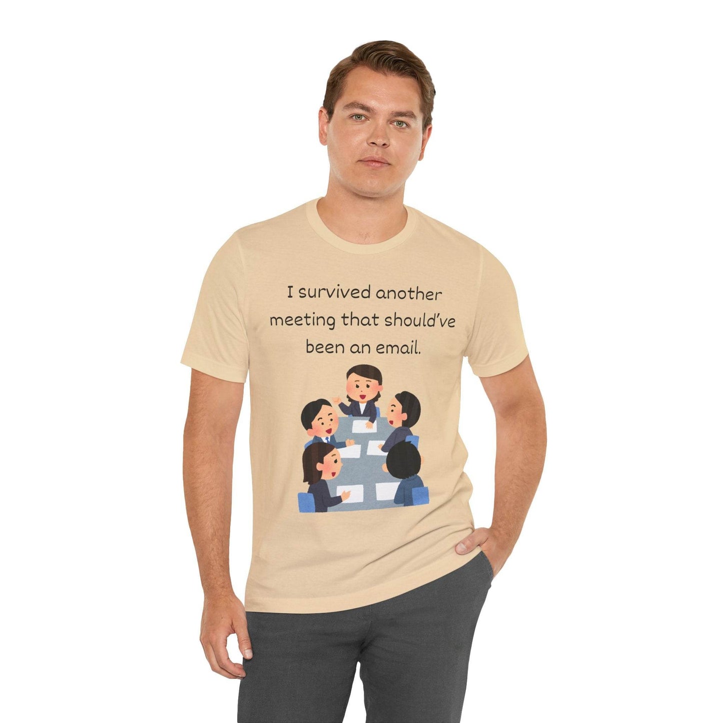 Funny Meeting Survivor Tee - TRP Custom Co.