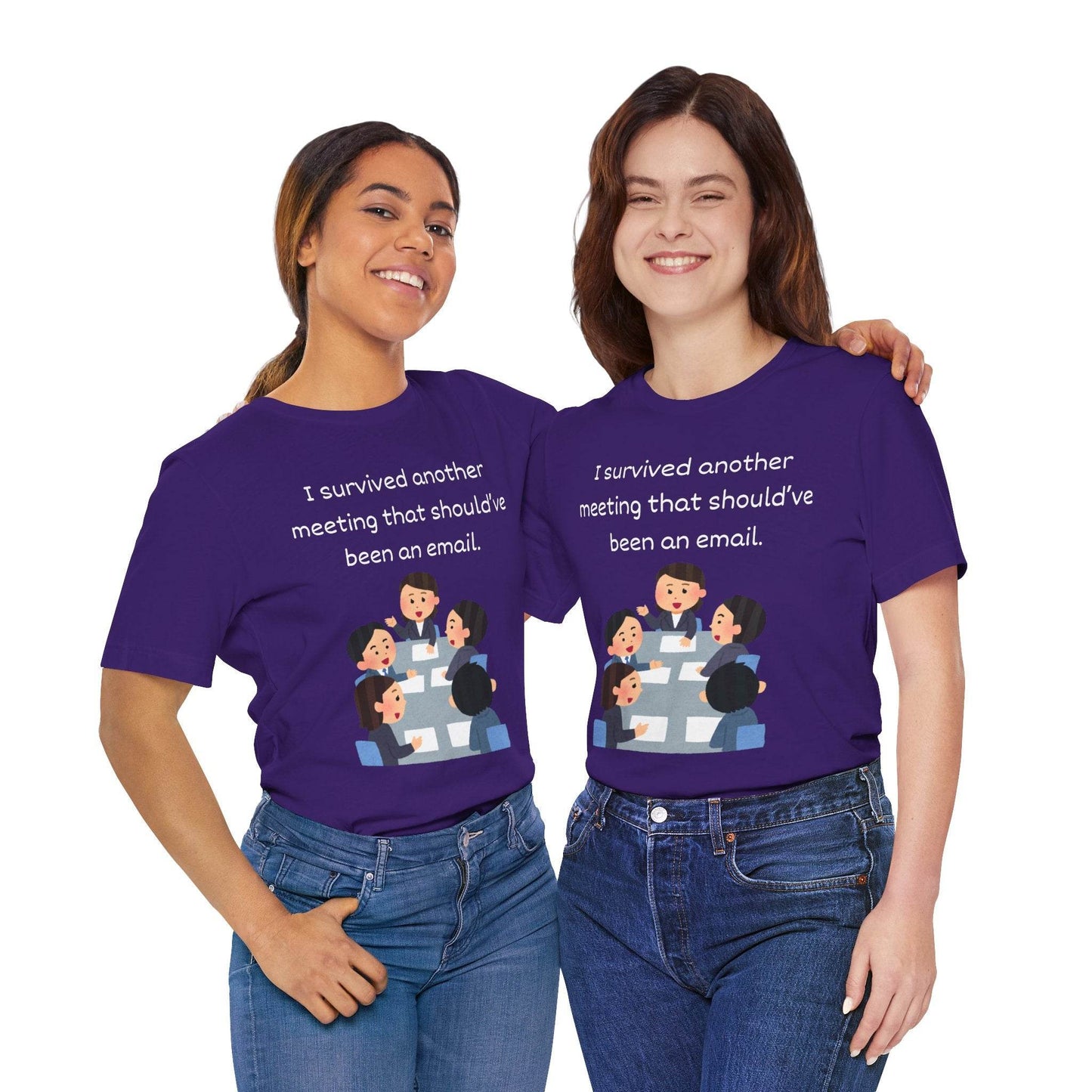 Funny Meeting Survivor Tee - TRP Custom Co.