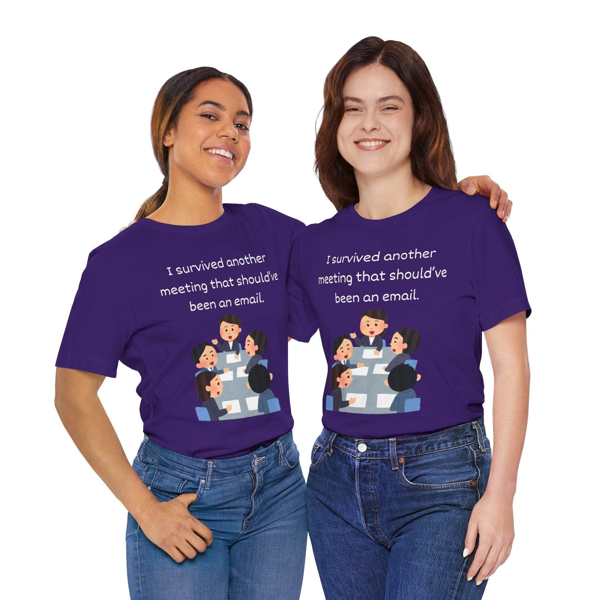 Funny Meeting Survivor Tee - TRP Custom Co.